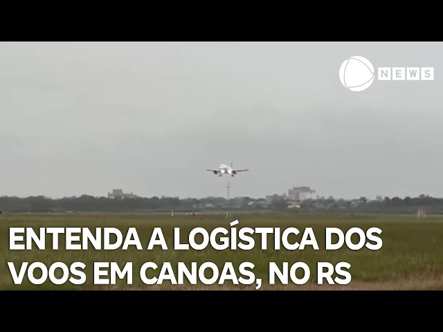 ⁣Base aérea de Canoas receberá logística especial para operar voos comerciais