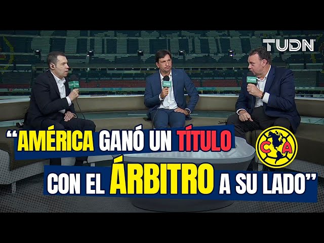 "América ha ganado un CAMPEONATO MANCHADO"  La POLÉMICA en penal ¿Inexistente? | TUDN