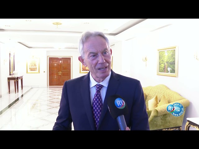 ⁣Reaction de l'ancien Premier Ministre du Royaume-Uni Mr Tony Blair