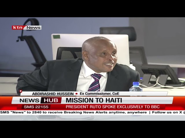 ⁣the deployment of police to Haiti will be a success & will bring normalcy - Abdirashid Hussein