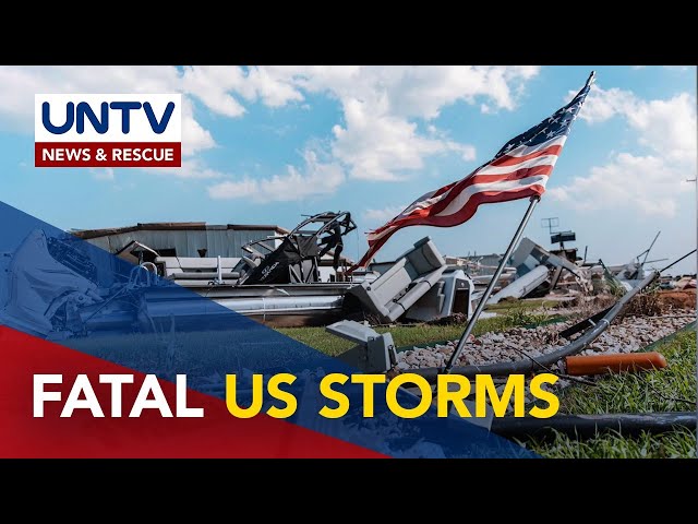 ⁣21 indibidwal, nasawi sa pagtama ng severe storms sa Estados Unidos