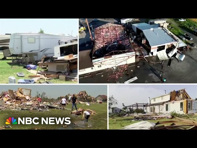 ⁣62 million people at risk of severe weather after deadly weekend storms