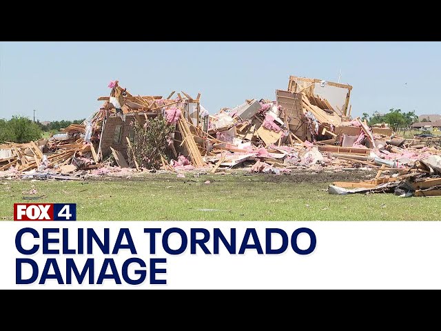 ⁣Frisco firefighters' homes among those damaged in Celina tornado