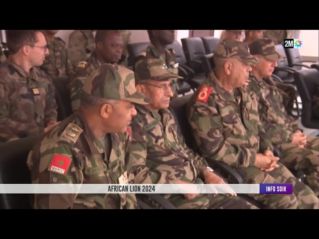⁣African Lion 2024: manœuvres tactiques au Cap Draa