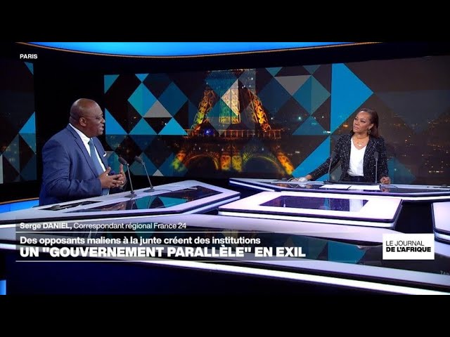 Mali : un "gouvernement parallèle" formé par des opposants politiques en exil • FRANCE 24