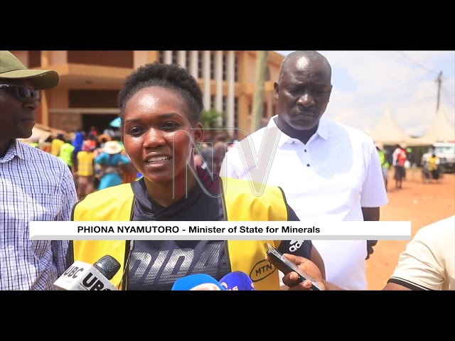 Minister Nyamutooro joined pilgrimage near Bombo town