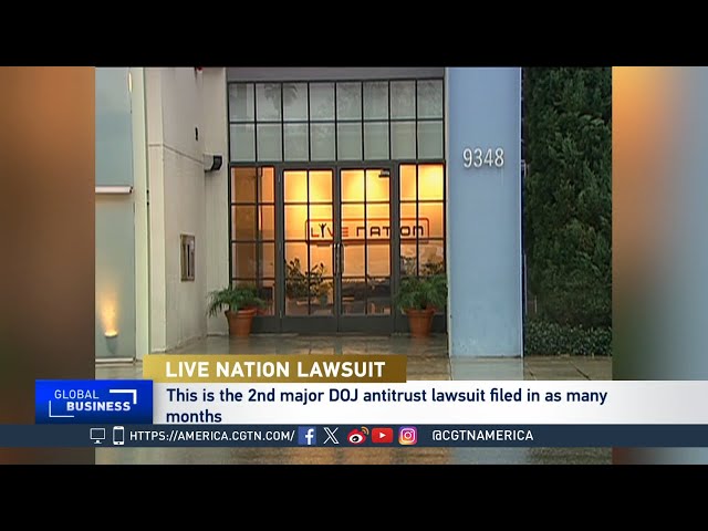 ⁣Global Business: U.S. DOJ Files Lawsuit Against Live Nation