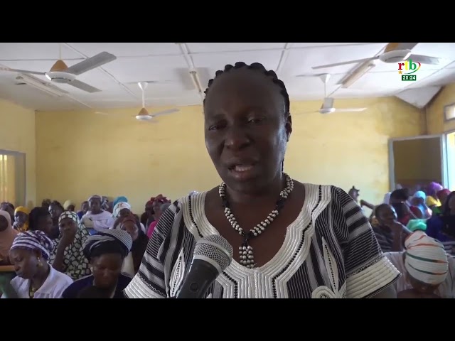 ⁣Alphabétisation: visite  de la Fondation Faso persévérance dans la commune de Saaba