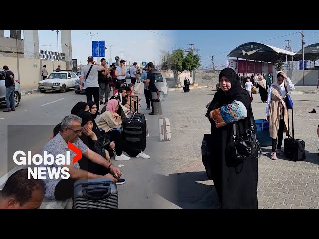 ⁣Canada still struggling with Gaza visa program delays