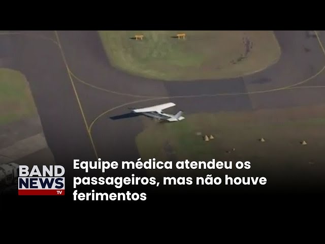 Avião sobrevoa Tempestade e faz pouso de emergência | BandNewsTV