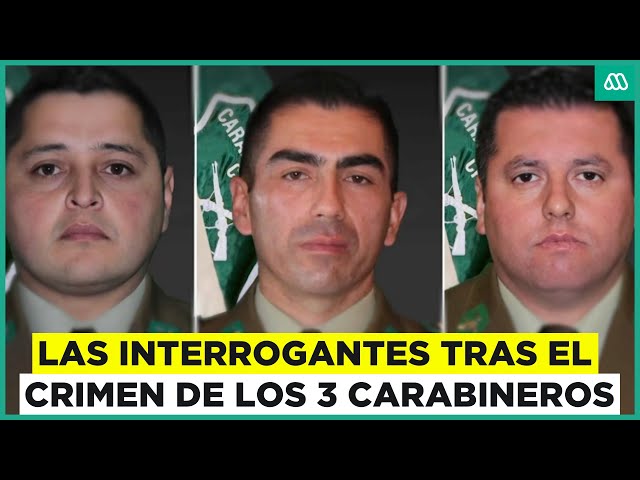⁣Triple crimen de Carabineros aún sin detenidos: ¿Quién le quitó la vida a los 3 policías chilenos?