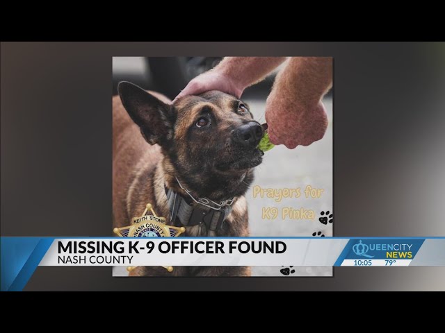 ⁣NC K9 officer found after disappearance