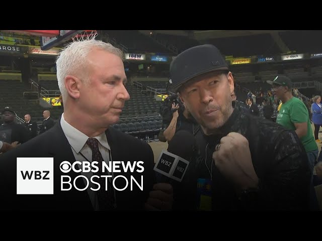 ⁣Celtics advance to NBA Finals, Donnie Wahlberg says "this is their year"