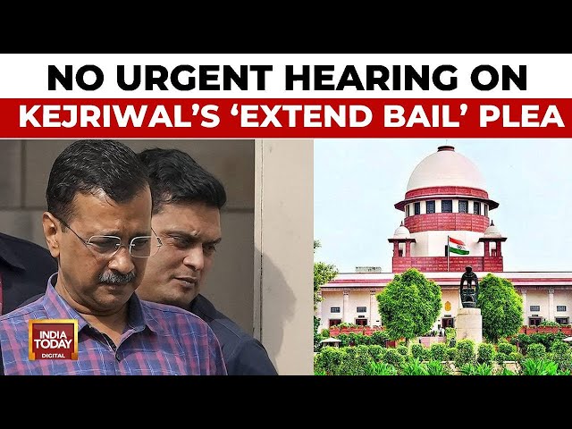 ⁣Liquor Scam: SC Bench Places Kejriwal's Bail Matter Before Chief Justice Of India, No Urgent He