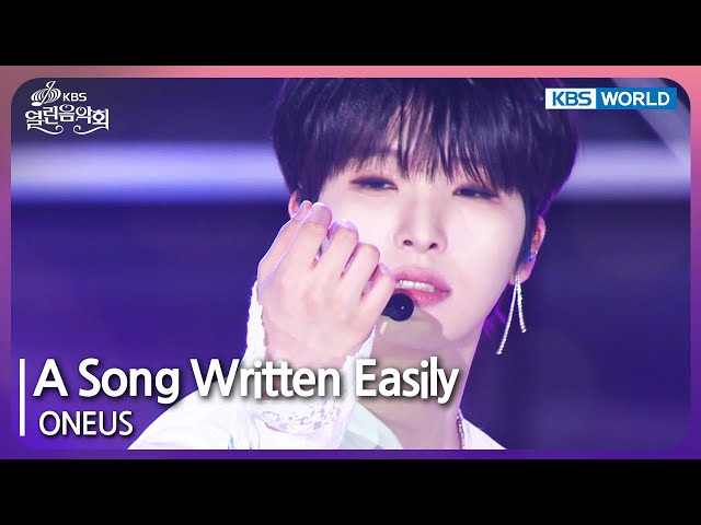 ⁣A Song Written Easily - ONEUS [Open Concert : EP.1480] | KBS KOREA 240526