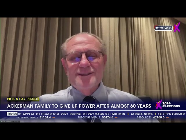 ⁣Pick  n Pay Results | Ackerman family to give up power after almost 60 years