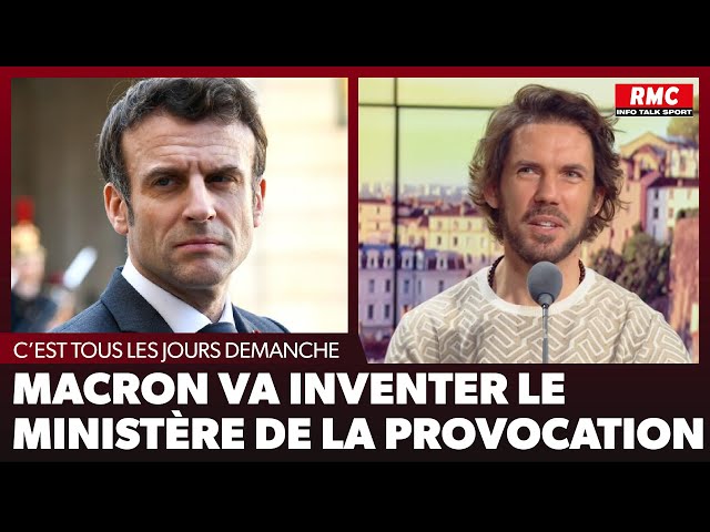 ⁣Arnaud Demanche : Macron va inventer le ministère de la provocation