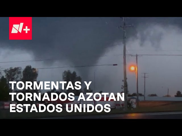 ⁣Tornados y Fuertes Vientos Causan Afectaciones en Estados Unidos e Irlanda