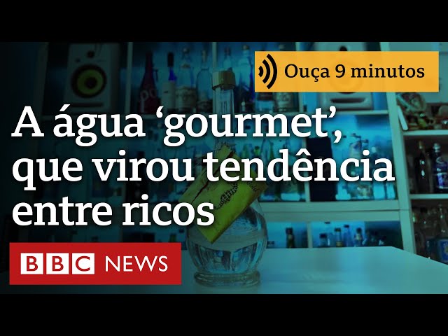 Água gourmet: o item de luxo que virou tendência entre ricos