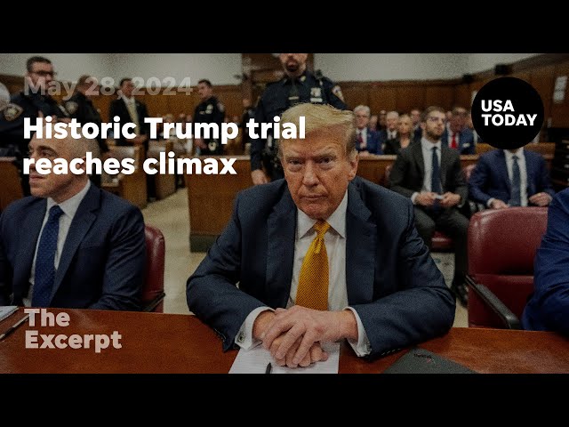 ⁣Historic Trump trial reaches climax | The Excerpt