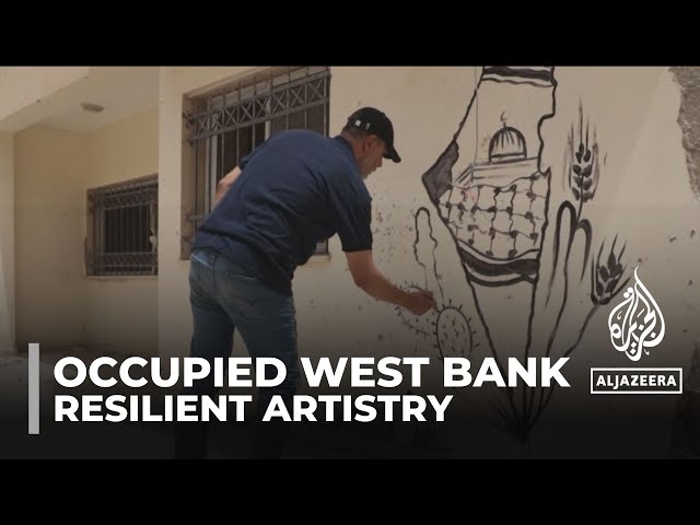 ⁣Graffiti artist in Jenin embodies artistic resistance amidst strife