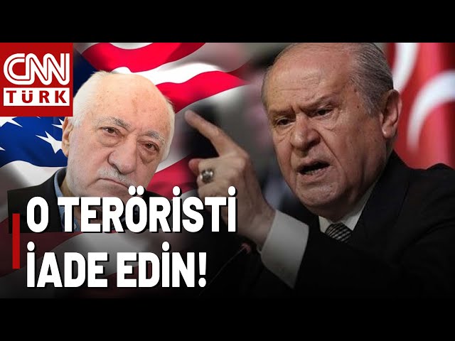 ⁣Devlet Bahçeli Sert Konuştu! "ABD Terörist Gülen'i İade Etmeli"