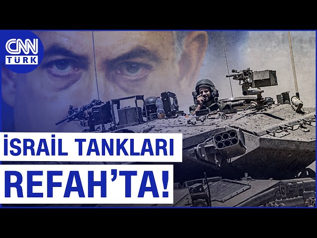 ⁣SON DAKİKA!  | İsrail Tankları Refah Merkezinde!  BMGK Bu Akşam Refah Konulu Acil Toplanacak