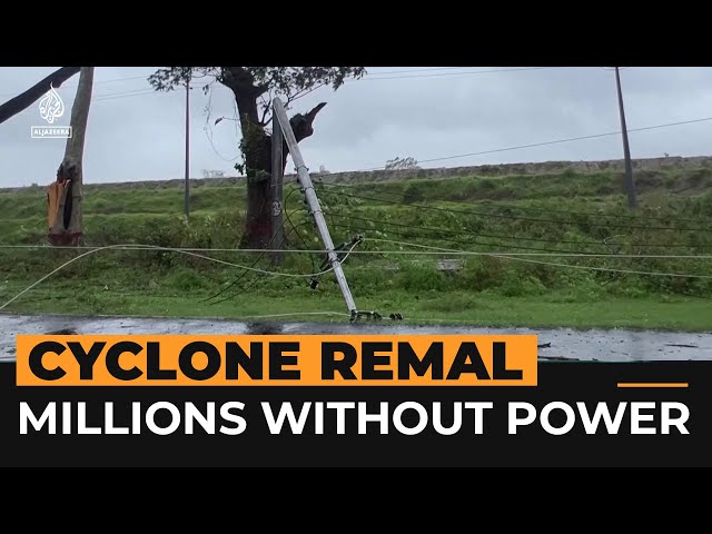 ⁣Cyclone Remal leaves millions without power in Bangladesh and India | Al Jazeera NewsFeed