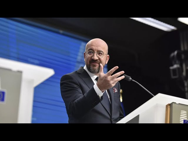 ⁣EU Council chief Charles Michel supports the recognition of Palestinian statehood