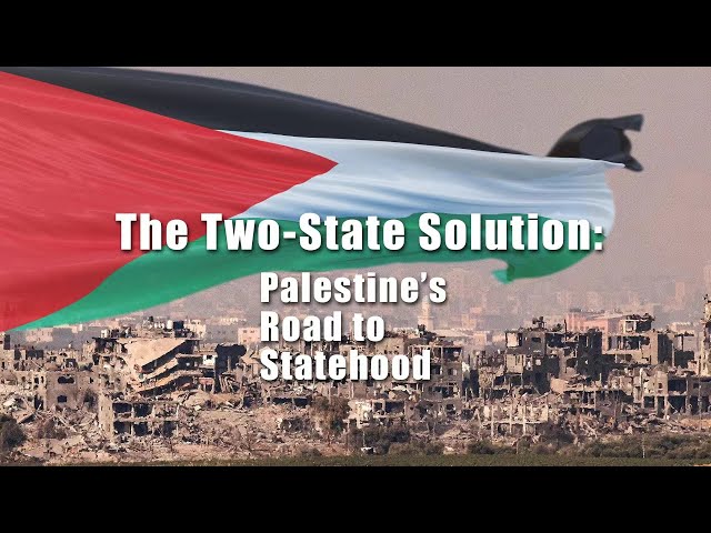 ⁣Live: The two-state solution - Palestine's road to statehood