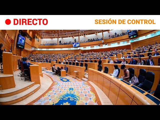 ⁣SENADO  EN DIRECTO: SESIÓN de CONTROL al GOBIERNO (18/05/2024) | RTVE Noticias