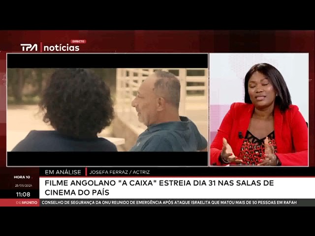 ⁣"Hora 10" Filme angolano "A Caixa" estreia dia 31 nas salas de cinema do país