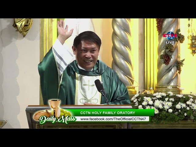 ⁣28 MAY 2024 -  HOMILY by Rev.  Fr.  Algie Quintana