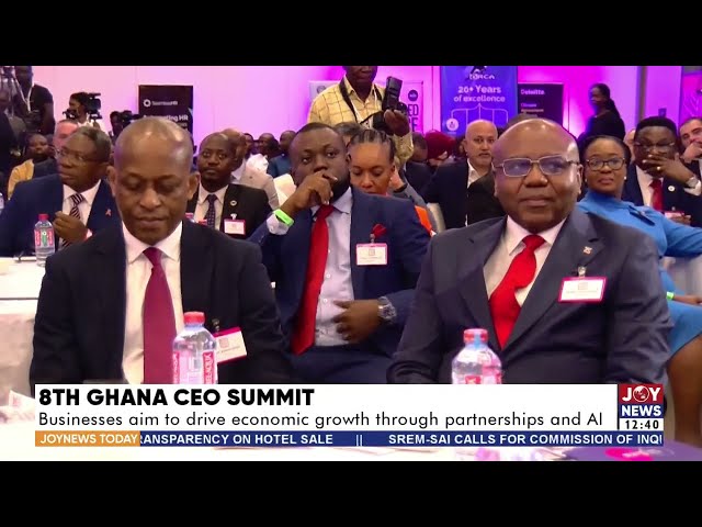 ⁣8th Ghana CEO Summit: Businesses aim to drive economic growth through partnership and AI