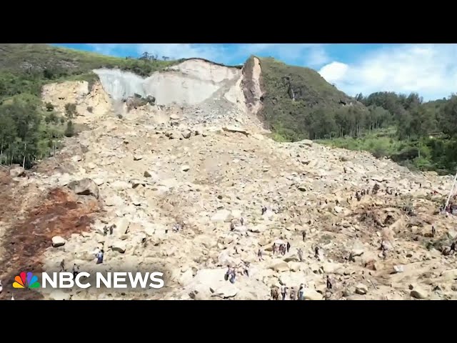 ⁣Threat of more landslides in Papua New Guinea loom as recovery mission continues