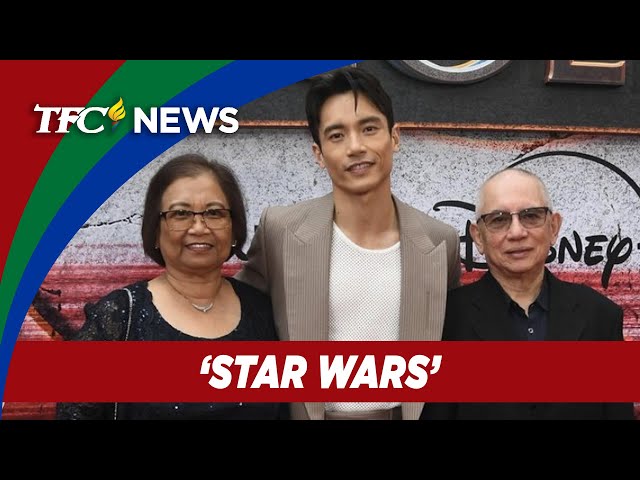 ⁣Manny Jacinto shares 'Star Wars' stardom spotlight with Filipino parents | TFC News Califo
