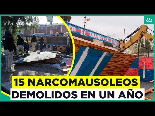 ⁣15 narcomausoleos demolidos en un año: La medida que aún genera polémica en las comunas