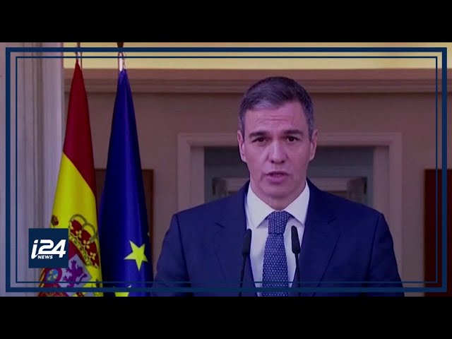 ⁣L'Espagne reconnaît officiellement un Etat palestinien