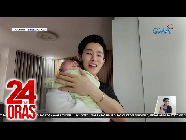 ⁣Benedict Cua, isa nang ganap na ama; ipinakilala rin ang kanyang baby boy | 24 Oras