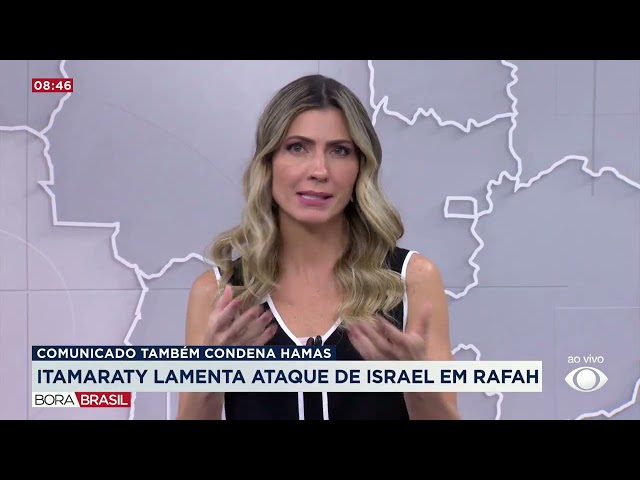 ⁣Itamaraty condena ataque de Israel contra refugiados em Rafah