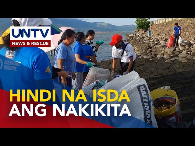 ⁣9 tonelada ng basura, nakuha sa cleanup drive sa Mindanao ng UNTV-MCGI at iba pang grupo