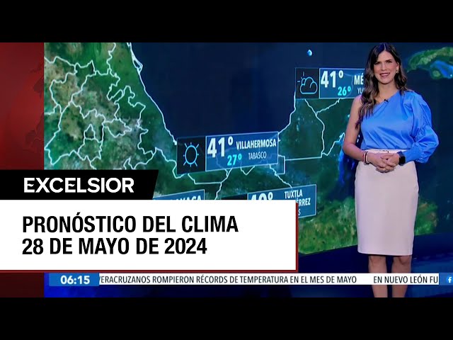 Clima para hoy 28 de mayo de 2024