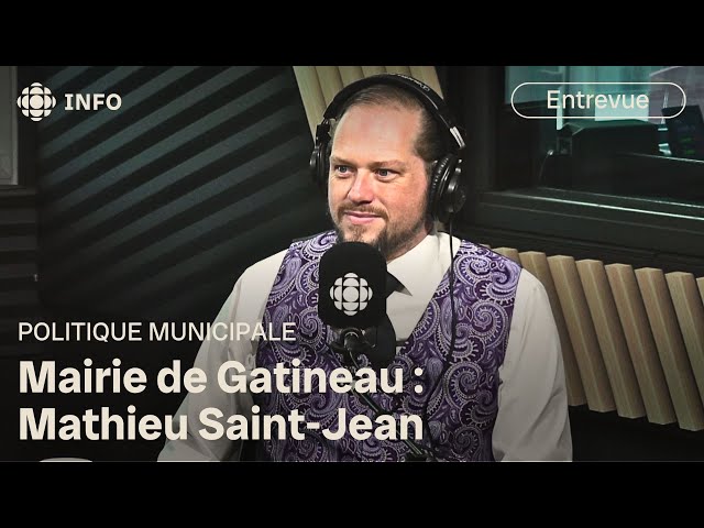 ⁣Mairie de Gatineau 2024 : Entrevue de Mathieu Saint-Jean
