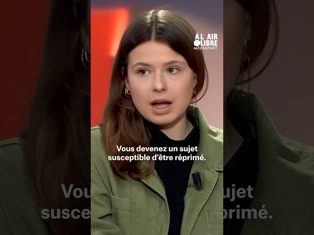 ⁣« Réprimer les militants c’est prouver que les États ont peur de leurs populations » #youtubeshorts