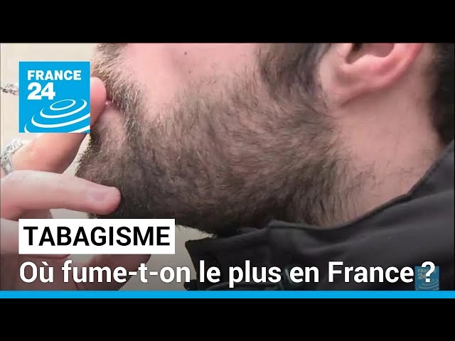 Tabagisme : où fume-t-on le plus en France ? • FRANCE 24