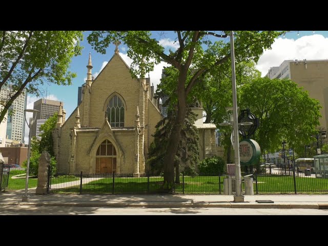 ⁣140-year-old church in Manitoba on the brink of collapse