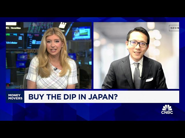 ⁣Neuberger's Kei Okamura on Japan market: Recent break in rally could be a good time to enter