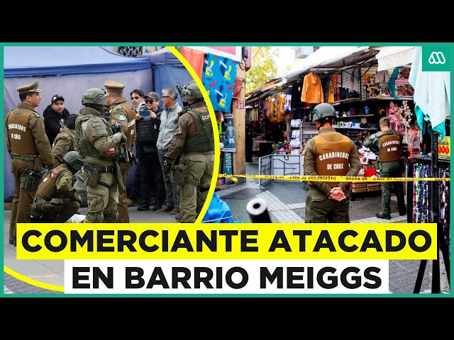 ⁣Comerciante en Barrio Meiggs es atacado: Los peligros del sector en Estación Central