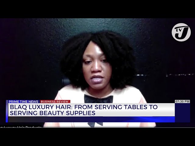 ⁣Blaq Luxury Hair: From Serving Tables to Serving Beauty Supplies | TVJ Business Day
