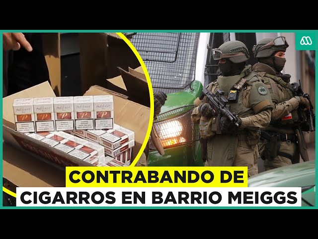 ⁣Las esquinas del contrabando: La venta de cigarros ilegales en Barrio Meiggs